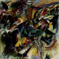 Barranco Improvisación Expresionismo arte abstracto Wassily Kandinsky